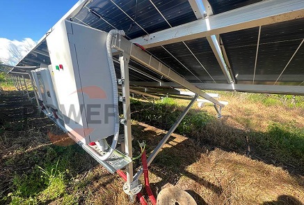 80KW-os Powerack talajra szerelhető rendszer Magyarországon